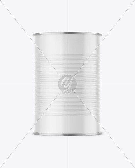 Tin Can w  Glossy Finish Mockup PSD #3