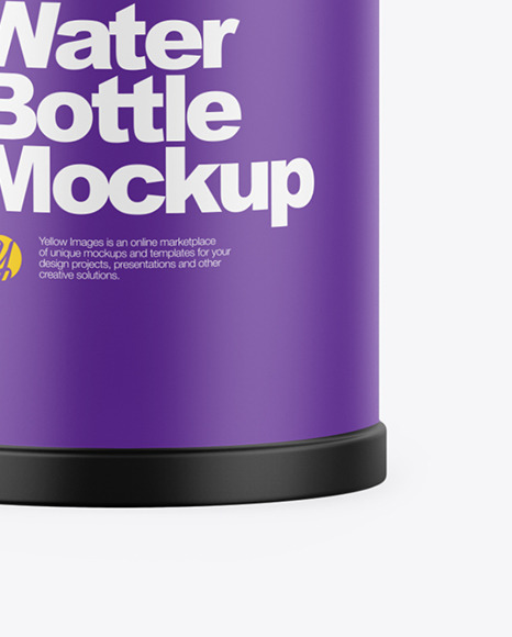 Water Bottle Mockup PSD #2