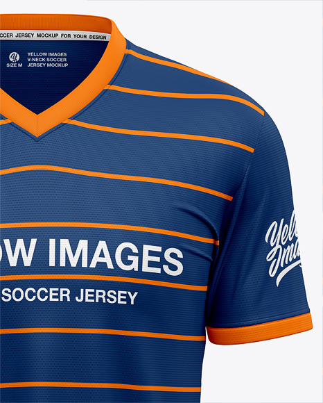 Soccer Jersey Mockup PSD #7