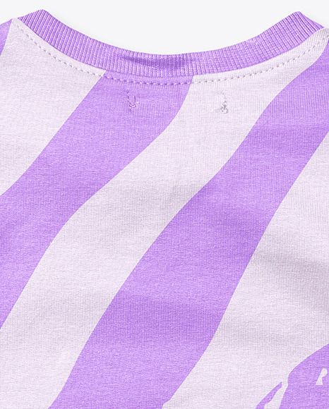 Baby Girl Ruffled Shoulders Jumper Mockup PSD #1