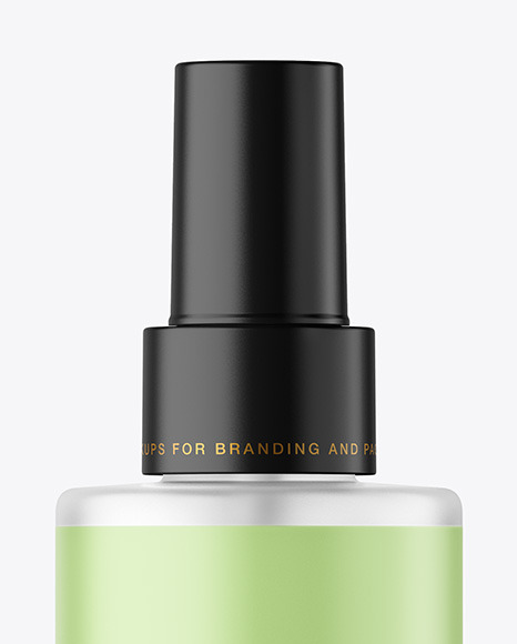 Frosted Spray Bottle Mockup PSD #7