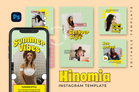 Hinomia Instagram Template