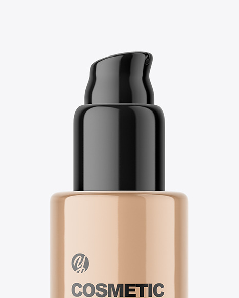 Airless Pump Bottle Mockup PSD #6