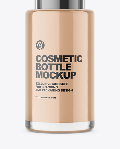 Airless Pump Bottle Mockup PSD #7