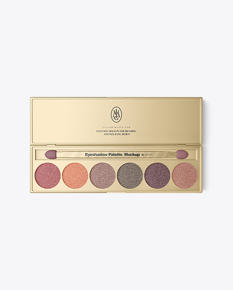 Eyeshadow Palette Mockup
