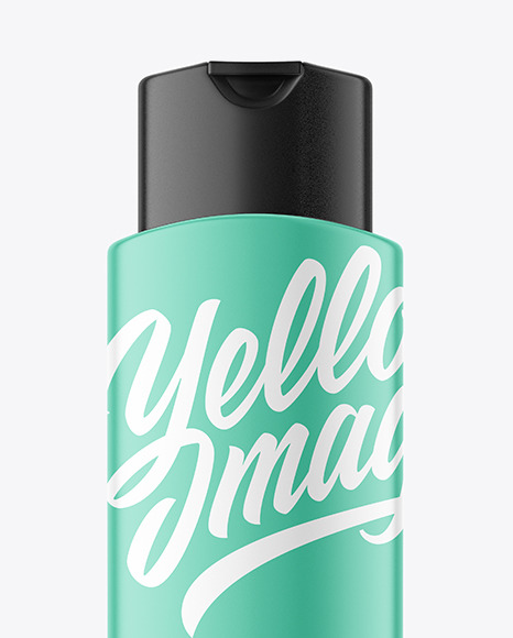 Plastic Shampoo Bottle Mockup PSD #2