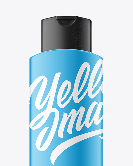 Plastic Shampoo Bottle Mockup PSD #2