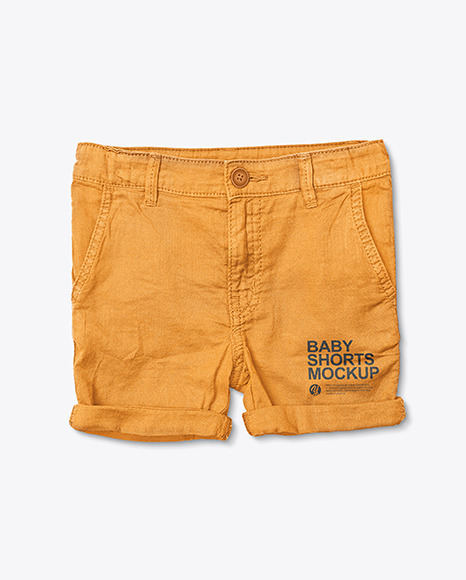 Baby Boy Shorts Mockup