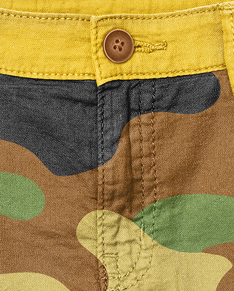 Baby Boy Shorts Mockup