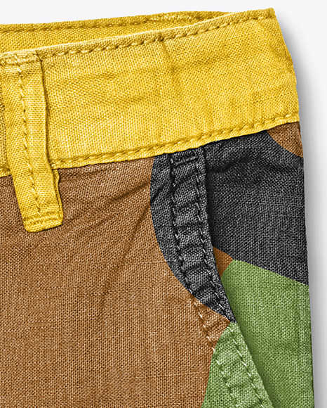 Baby Boy Shorts Mockup
