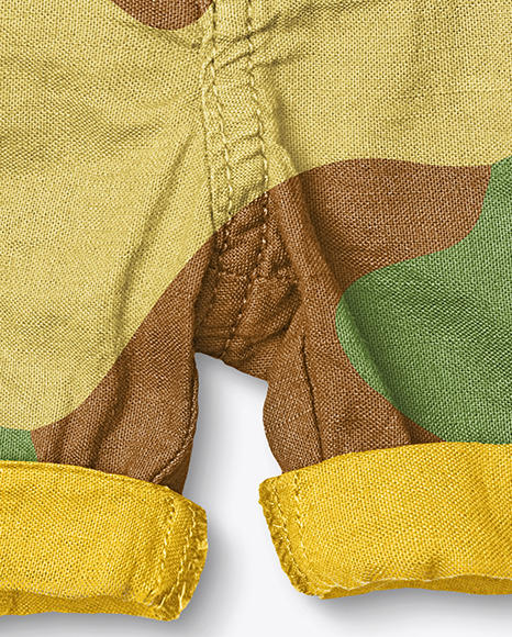 Baby Boy Shorts Mockup