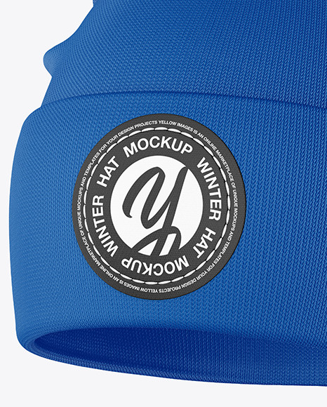 Winter Hat Mockup PSD #1