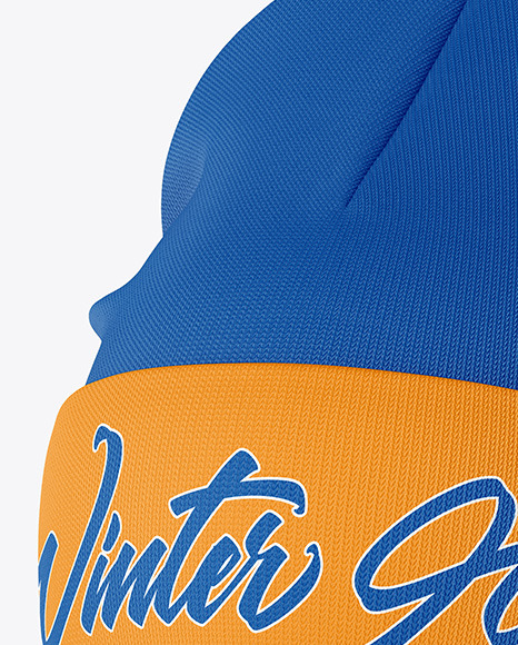 Winter Hat Mockup PSD #5