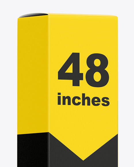 Slim Paper Box Mockup PSD #2