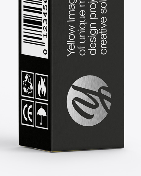 Slim Paper Box Mockup PSD #6