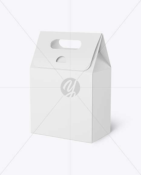 Paper Box Mockup PSD #3