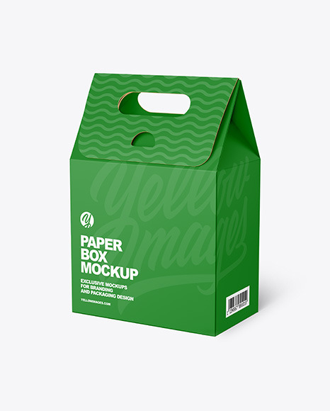 Paper Box Mockup