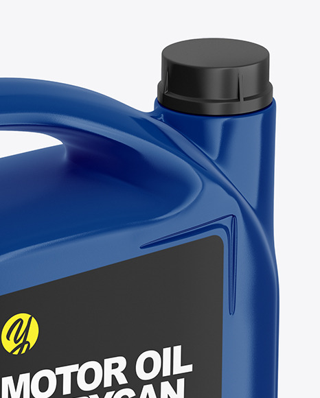 Glossy Jerry Can Mockup PSD #2
