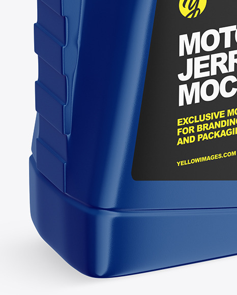 Glossy Jerry Can Mockup PSD #1