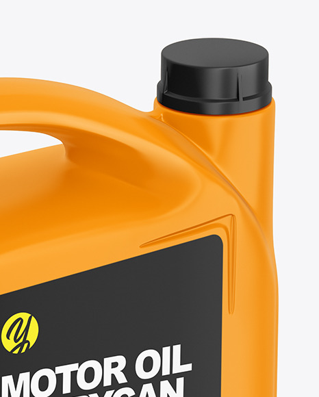 Matte Jerry Can Mockup PSD #2