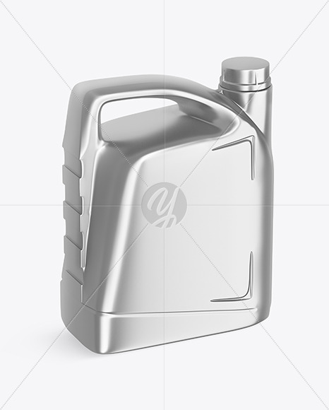 Metallic Jerry Can Mockup PSD #3