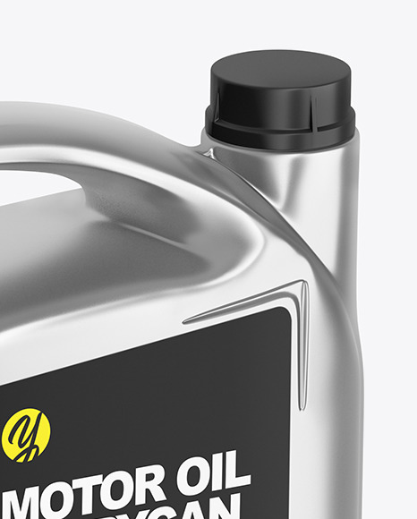 Metallic Jerry Can Mockup PSD #2