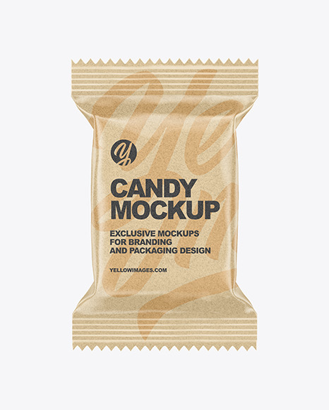 Kraft Candy Pack Mockup