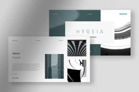 Hygeia - Tranquil Modern Annual Report Presentation