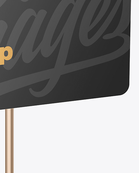 Street Sign Mockup PSD #1