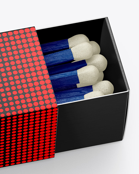 Match Box Mockup PSD #7