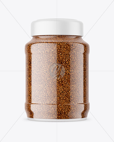 Instant Coffee Glass Jar Mockup coffee 86673
