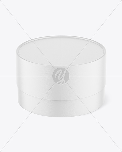 Paper Tube with Label Mockup PSD #3