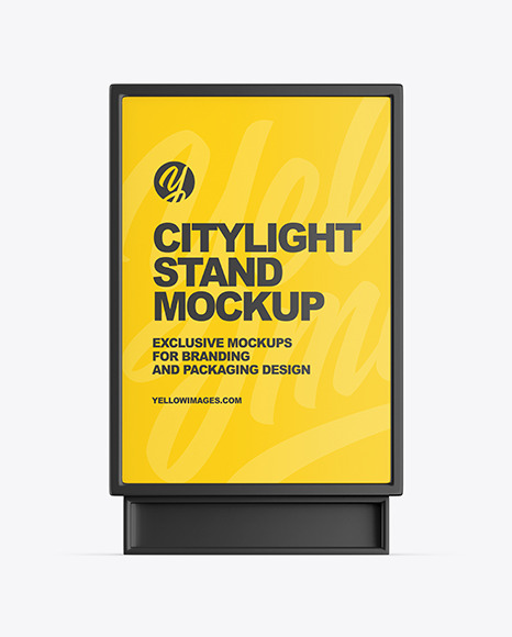 Citylight Poster Mockup PSD #2