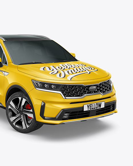 Compact Crossover SUV - Half Side View