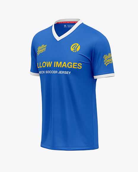 Soccer Jersey Mockup PSD #2