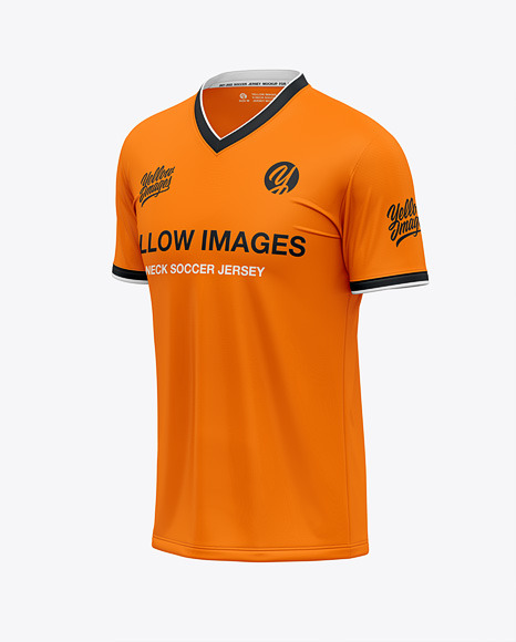 Soccer Jersey Mockup PSD #1