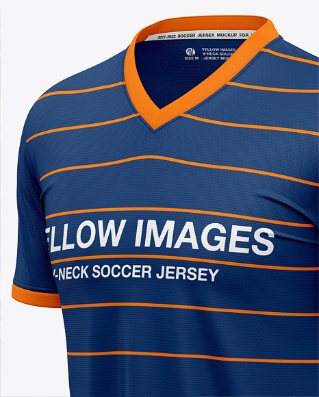 Soccer Jersey Mockup PSD #6