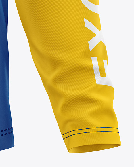 Men s T Shirt Long Sleeve Mockup PSD #6