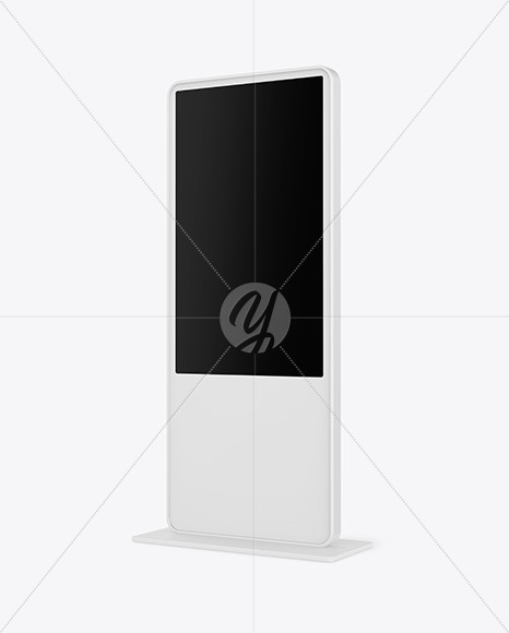 LED Citylight Stand Mockup PSD #3
