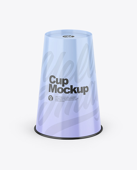 Glossy Cup Mockup PSD #2