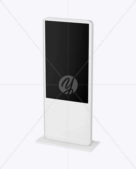 LED Citylight Stand Mockup PSD #3