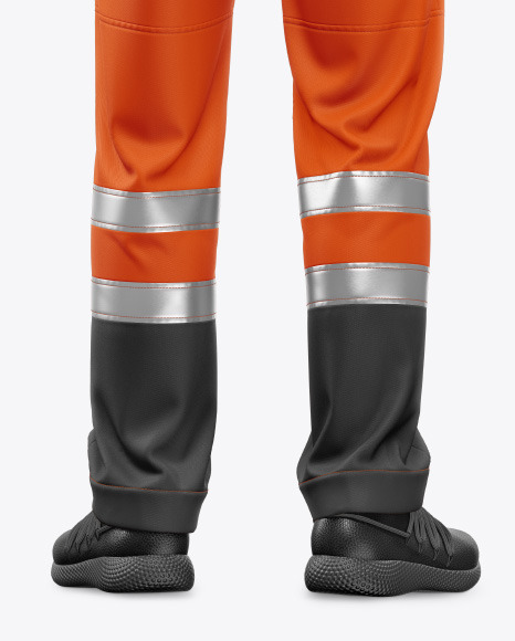 Working Overalls Mockup PSD #1