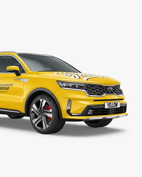 Compact Crossover SUV - Half Side View