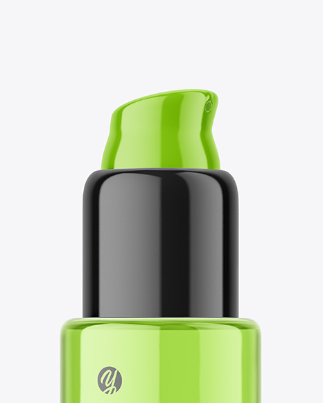 Airless Pump Bottle Mockup PSD #6