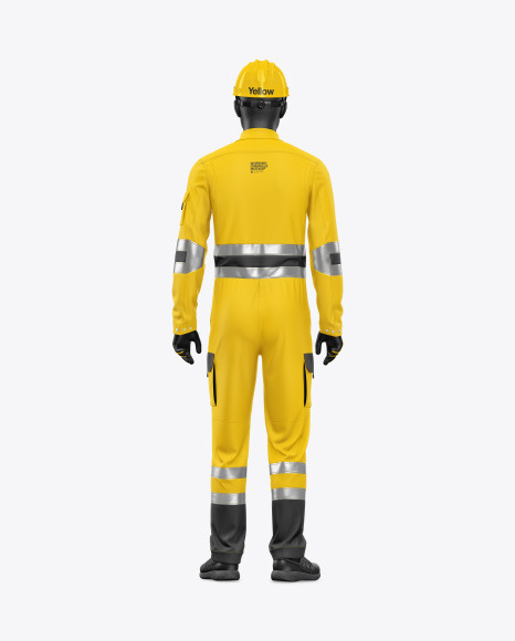 Working Overalls w/Mannequin Mockup