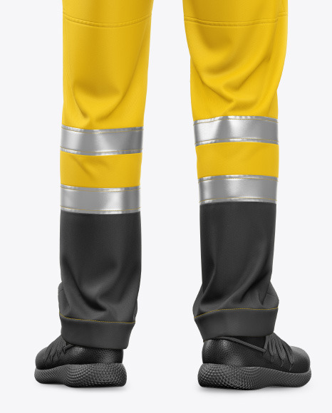 Working Overalls w Mannequin Mockup PSD #6