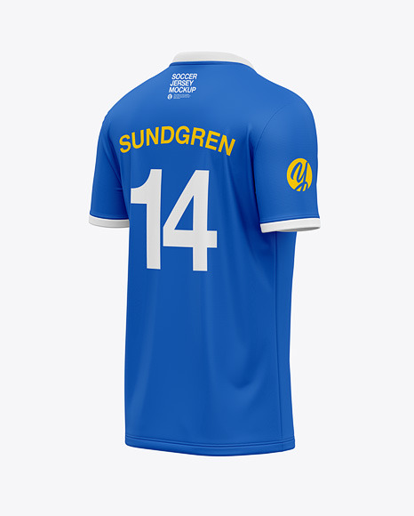 Soccer Jersey Mockup PSD #2