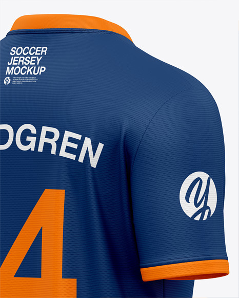 Soccer Jersey Mockup PSD #6