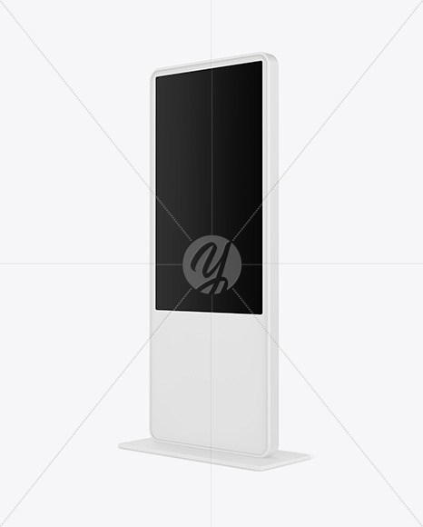 LED Citylight Stand Mockup PSD #3