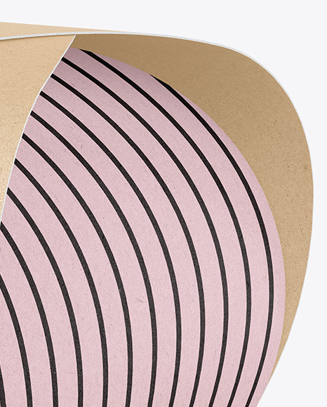 Kraft Box w  Handle Mockup PSD #1